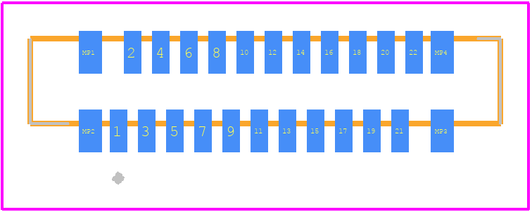 52559-2253 - Molex PCB footprint - Other - Other - 52559-2253-1
