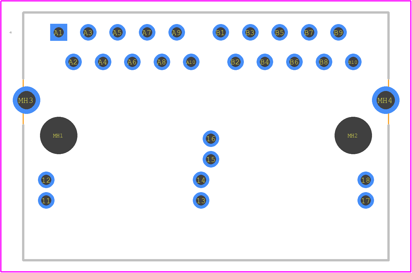 938263006 - Molex PCB footprint - Other - Other - 938263006-2