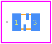 SiT1533AC-H5-AA3-32.768 - SiTime PCB footprint - Other - Other - SiT1533AC-H5-AA3-32.768-2