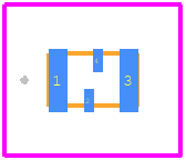 SiT1533AI-H4-D26-32.768 - SiTime PCB footprint - Other - Other - SiT1533AI-H4-D26-32.768-1