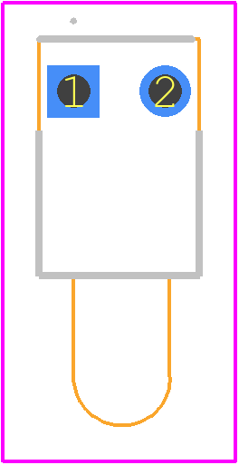 E.3106D - MENTOR PCB footprint - Other - Other - E.3106D-3