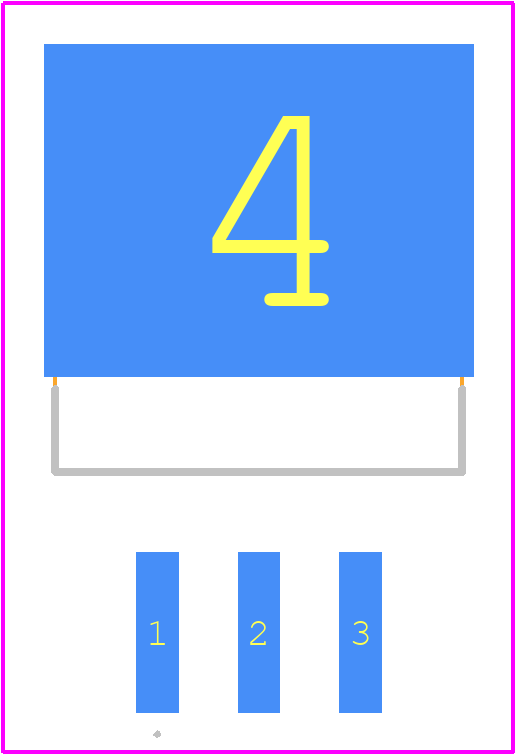 MCP1827S-1802E/EB - Microchip PCB footprint - Other - Other - 3-LEAD PLASTIC (EB)[DDPAK]