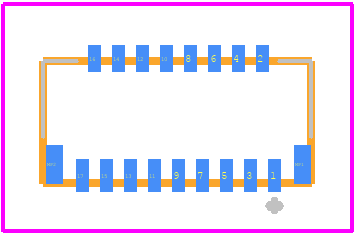 FH35C-17S-0.3SHW(50) - Hirose PCB footprint - Other - Other - FH35C-17S-0.3SHW(50)-2