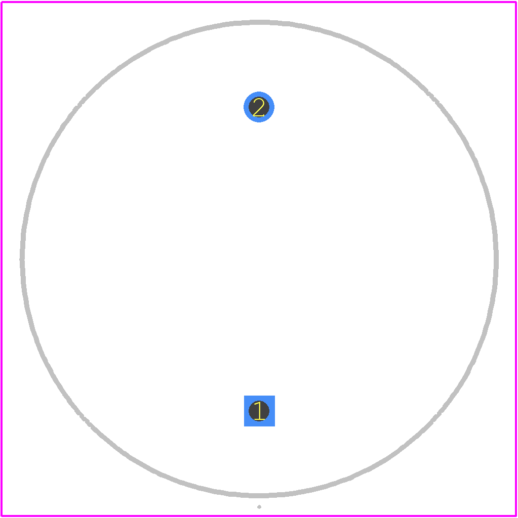 MCP320B2Q - Mallory Sonalert PCB footprint - Other - Other - MCP320B2Q-2