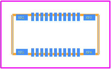 51338-2274 - Molex PCB footprint - Other - Other - 51338-2274-1