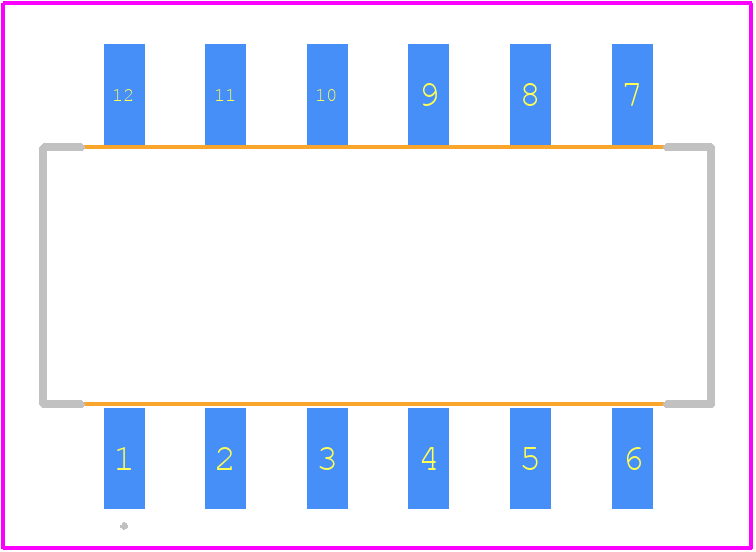 CFS-0600TB - Nidec Copal PCB footprint - Other - Other - CFS-0600TB-2