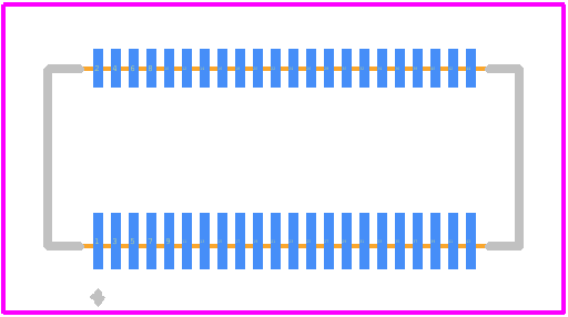 FH29B-44S-0.2SHW(05) - Hirose PCB footprint - Other - Other - FH29B-44S-0.2SHW(05)-1