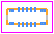 BM23PF0.8-10DP-0.35V(51) - Hirose PCB footprint - Other - Other - BM23PF0.8-10DP-0.35V(51)-1