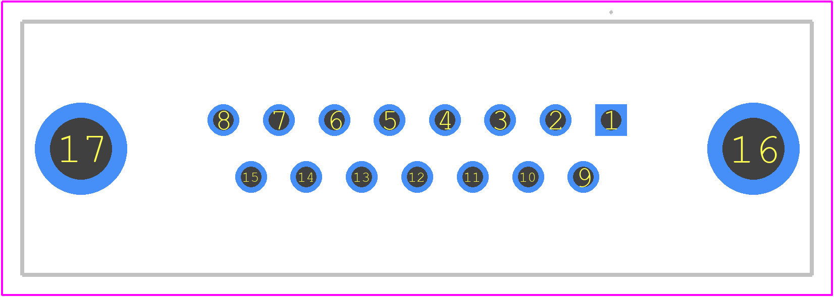 5747299-4 - TE Connectivity PCB footprint - Other - Other - 5747299-4-2