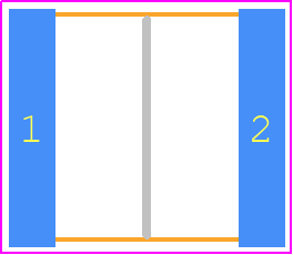 VJ2220Y472KXUSTX1 - Vishay PCB footprint - Capacitor Chip Non-polarised - Capacitor Chip Non-polarised - VJ2220