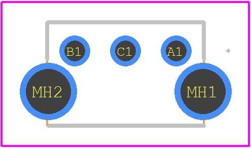 2416191-2 - TE Connectivity PCB footprint - Other - Other - 2416191-2-2