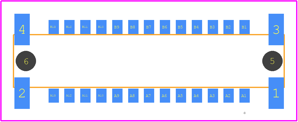 244837-E - TE Connectivity PCB footprint - Other - Other - 244837-E-3