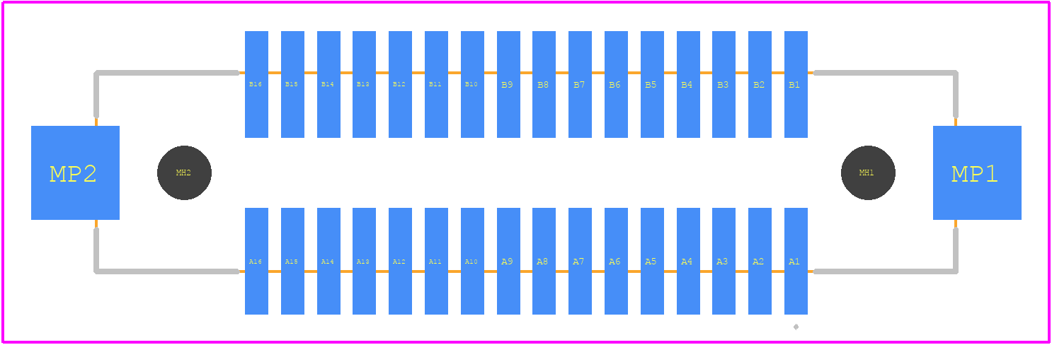 FX2-032S-1.27SVL(71) - Hirose PCB footprint - Other - Other - FX2-032S-1.27SVL(71)-3