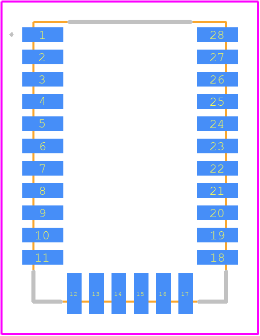 M20072 - Antenova PCB footprint - Other - Other - M20072-2