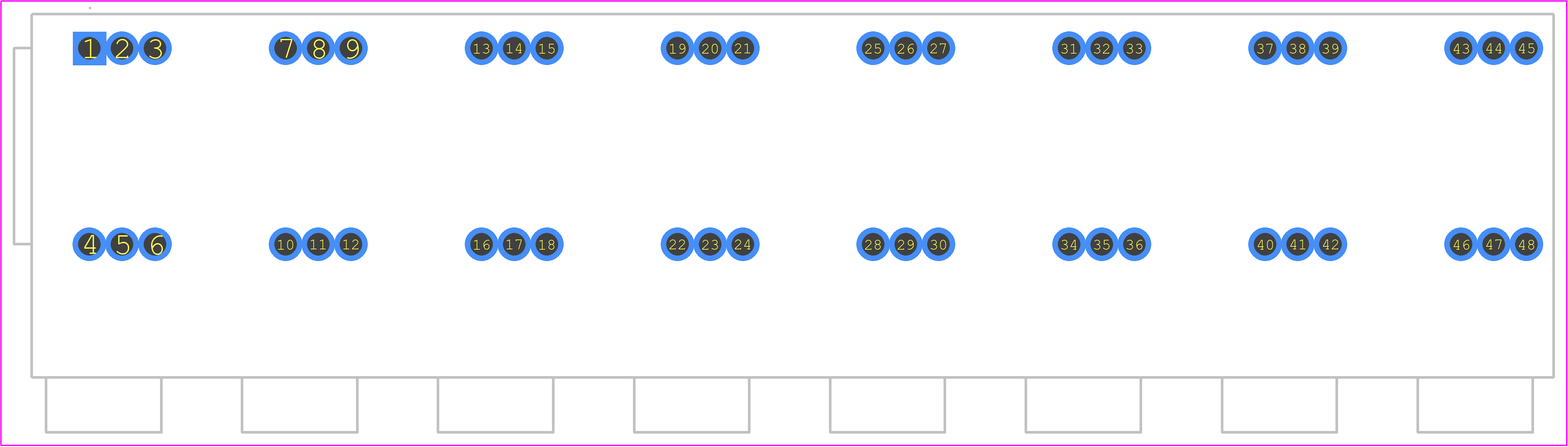 2616-1358 - Wago PCB footprint - Other - Other - 2616-1358-2