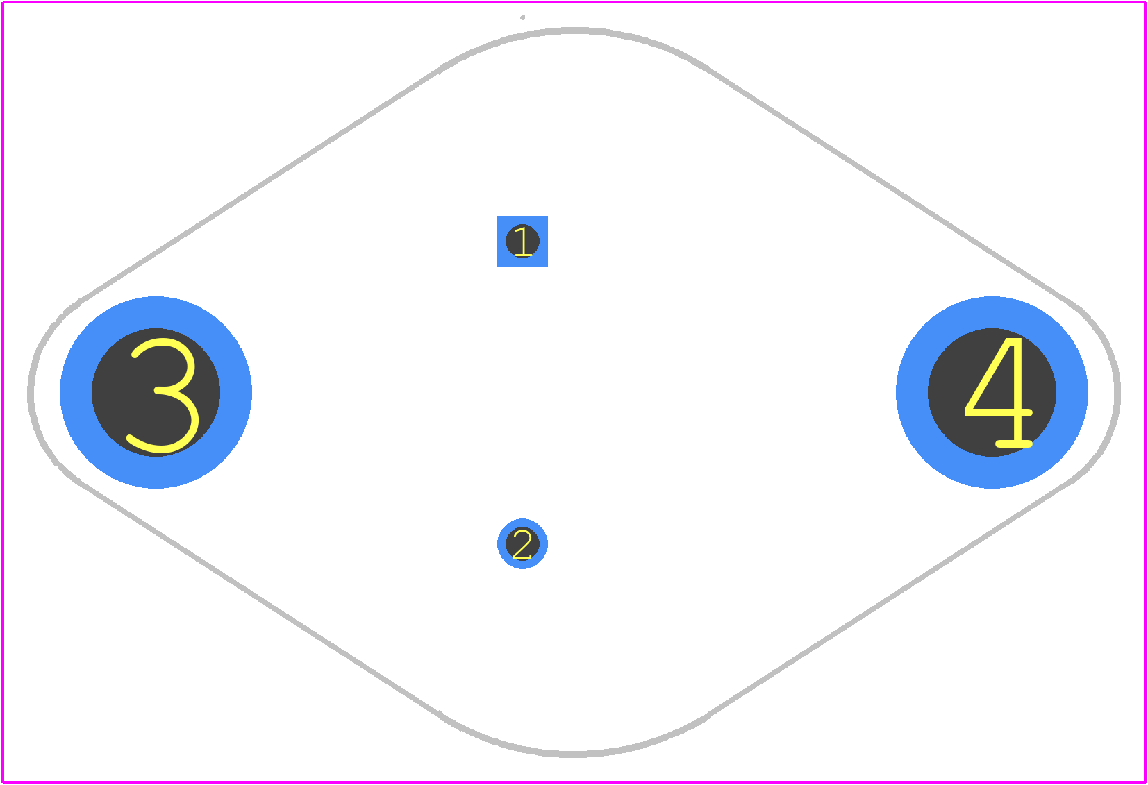3DD207 - ISC PCB footprint - Other - Other - 3DD207-3