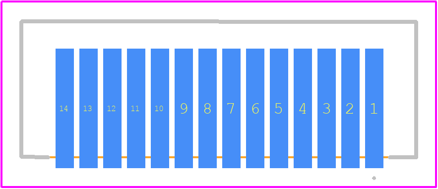 1-2355091-4 - TE Connectivity PCB footprint - Other - Other - 1-2355091-4-1