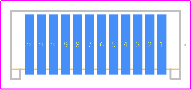 1-2355091-2 - TE Connectivity PCB footprint - Other - Other - 1-2355091-2-3