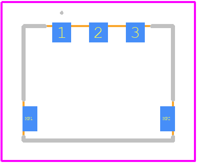 2082940030 - Molex PCB footprint - Other - Other - 2082940030-3