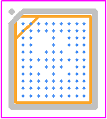 E8300-101WC78-ABG - onsemi PCB footprint - BGA - BGA - WLCSP87 2.643x3.053x0.354 CASE 567ZN ISSUE B