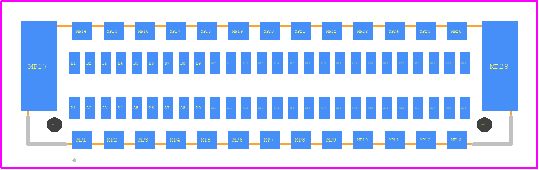 1154008 - Phoenix Contact PCB footprint - Other - Other - 1154008-2