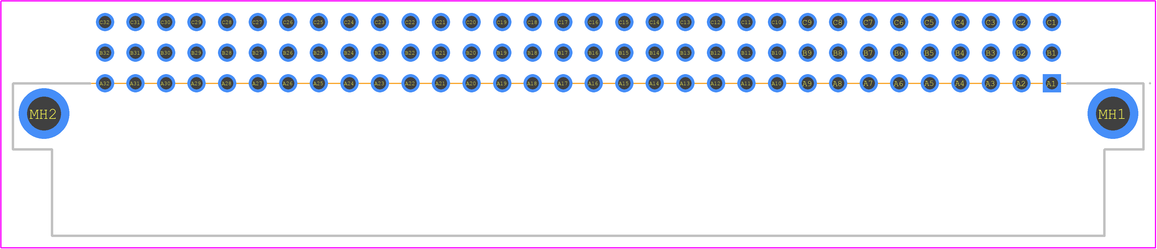 384063-E - TE Connectivity PCB footprint - Other - Other - 384063-E-2