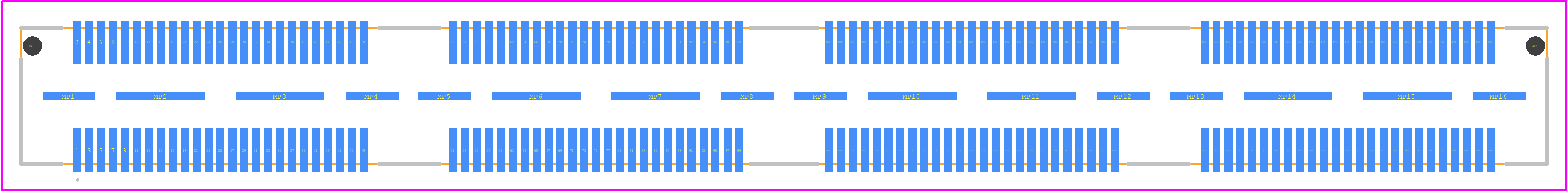 QSS-100-01-F-D-A - SAMTEC PCB footprint - Other - Other - QSS-100-01-F-D-A-4