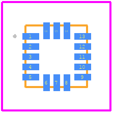 ADXL346ACCZ-RL7 - Analog Devices PCB footprint - Other - Other - 16-LGA(CC-16-3)