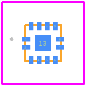 RFSW6042 - Qorvo PCB footprint - Other - Other - QFN, 12-pin, 1.8mm x 1.8mm