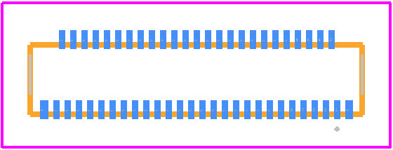 FH58-51S-0.2SHW(99) - Hirose PCB footprint - Other - Other - FH58-51S-0.2SHW(99)-2