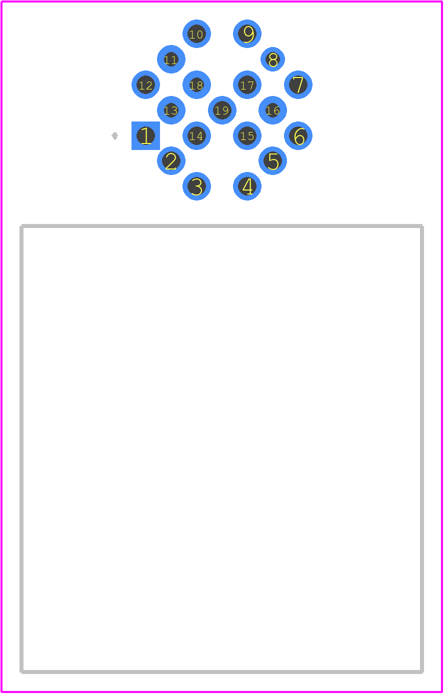 ECG.2B.319.CLV - LEMO PCB footprint - Other - Other - ECG.2B.319.CLV-4