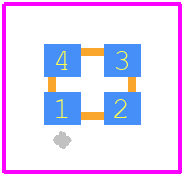 SiT1602BC-71-30E-3.570000 - SiTime PCB footprint - Other - Other - QFN_2016_4pins