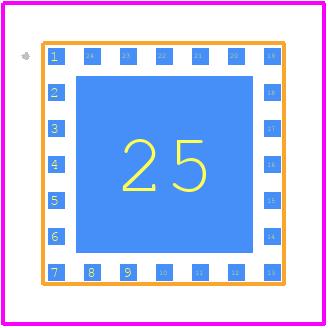 RFFM4201SR - Qorvo PCB footprint - Other - Other - RFFM4201SR-5