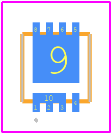 ISZ106N12LM6ATMA1 - Infineon PCB footprint - Other - Other - PG-TDSON-8_26