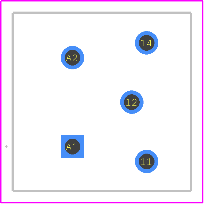 6-1415356-1 - TE Connectivity PCB footprint - Other - Other - 6-1415356-1-2