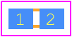 FC0402E65R0BGWS - Vishay PCB footprint - Resistor Chip - Resistor Chip - FC 0402