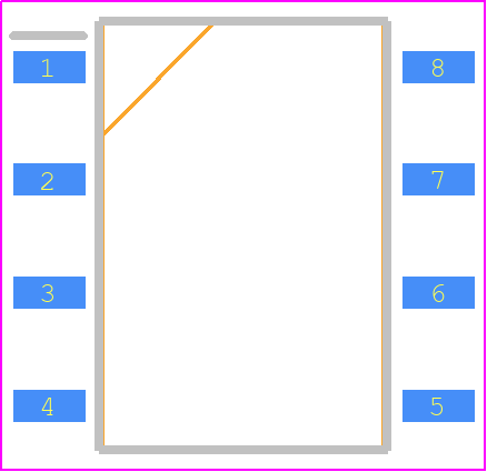 LAA108P - LITTELFUSE PCB footprint - Small Outline Packages - Small Outline Packages - LAA108P