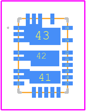 APM80900KNBATR - Allegro Microsystems PCB footprint - Other - Other - DWG-0000753