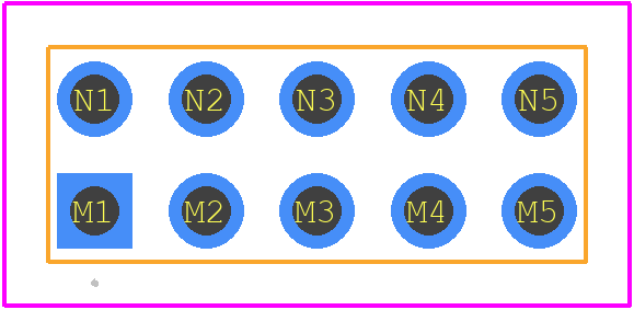 5-146268-5 - TE Connectivity PCB footprint - Other - Other - 5-146268-5-4