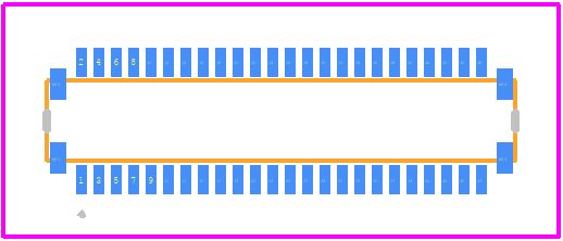 DF40GB-48DP-0.4V(51) - Hirose PCB footprint - Other - Other - DF40GB-48DP-0.4V(51)-1