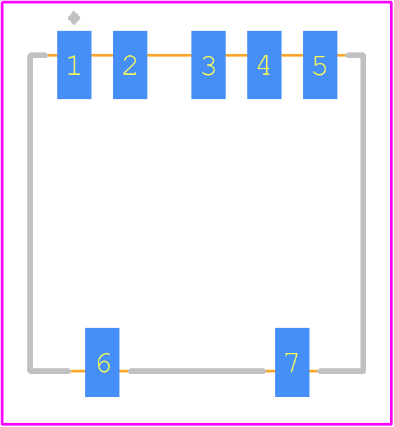 TRS 2-1223 - Traco Power PCB footprint - Other - Other - TRS 2-1223