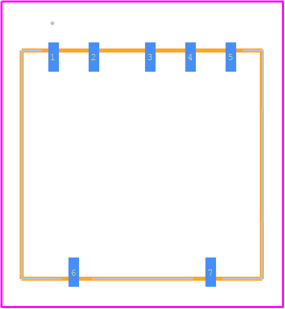 TRS 2-1222 - Traco Power PCB footprint - Other - Other - TRS 2-1222-3
