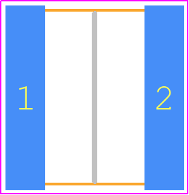 C22CF222J-3ZN-X1T - Knowles PCB footprint - Capacitor Chip Non-polarised - Capacitor Chip Non-polarised - C22CF