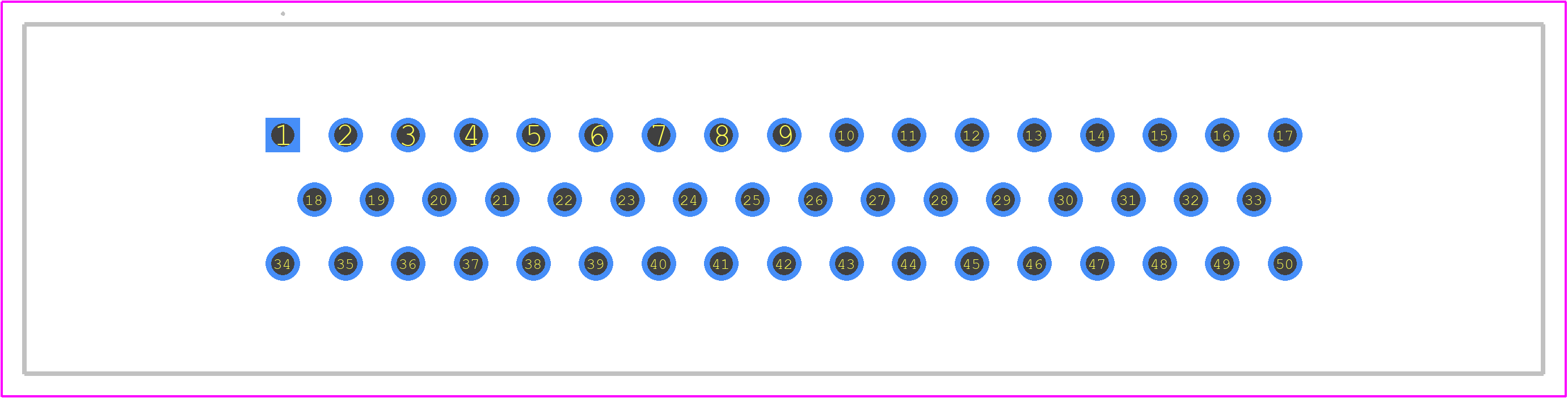 9670505655 - HARTING PCB footprint - Other - Other - 9670505655-1