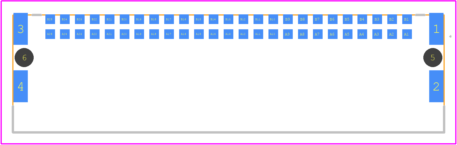 154765-E - TE Connectivity PCB footprint - Other - Other - 154765-E-2