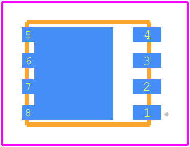 CSD18510Q5B - Texas Instruments PCB footprint - Other - Other - CSD18540Q5BT-2
