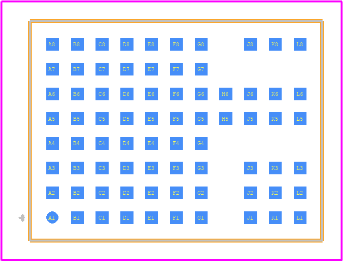 LTM8033EV#PBF - Analog Devices PCB footprint - Other - Other - LTM8033EV#PBF-1