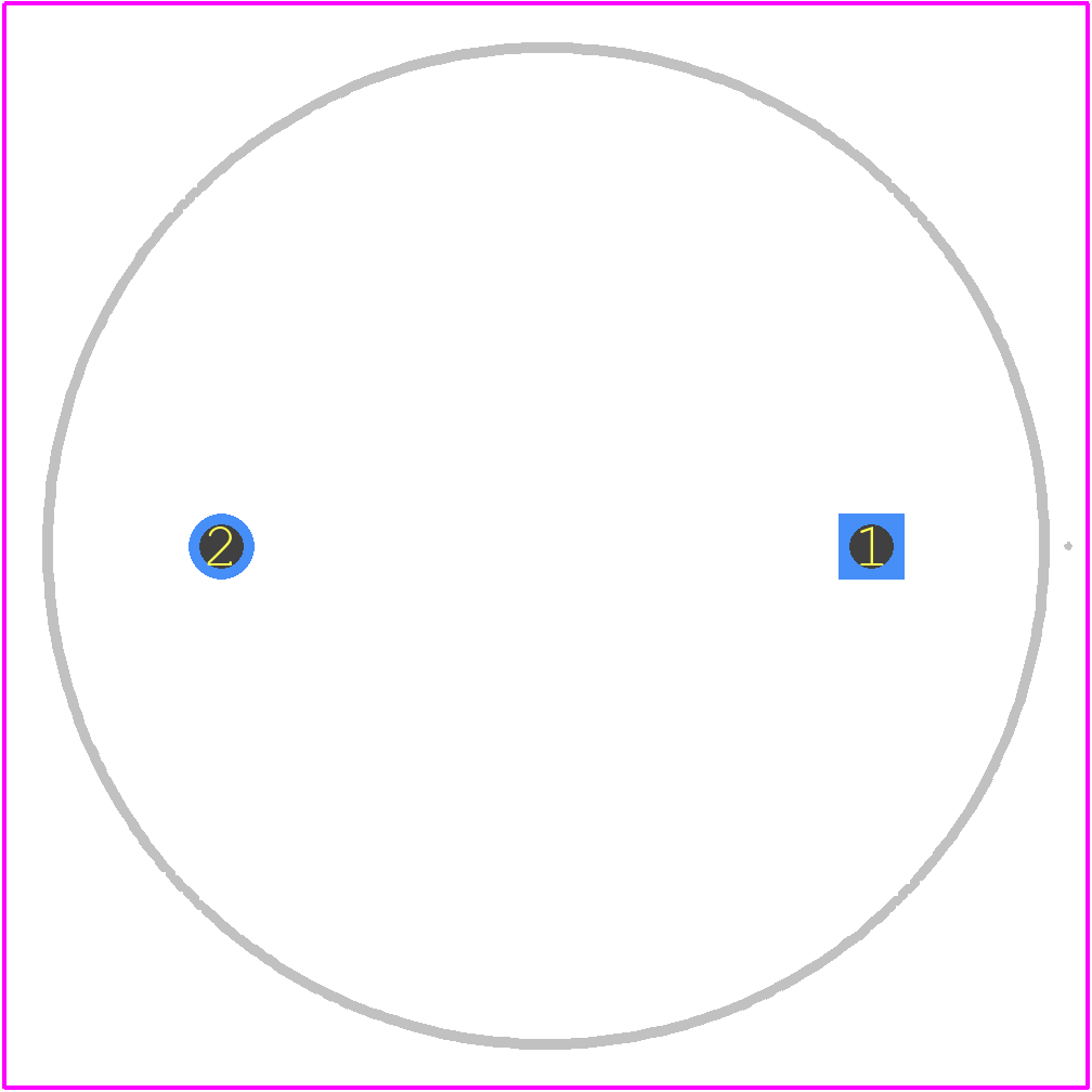 MSS300R - Mallory Sonalert PCB footprint - Other - Other - MSS300R-1