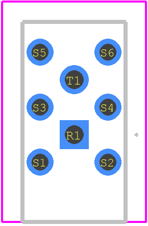 02519021501 - HARTING PCB footprint - Other - Other - 02519021501-5