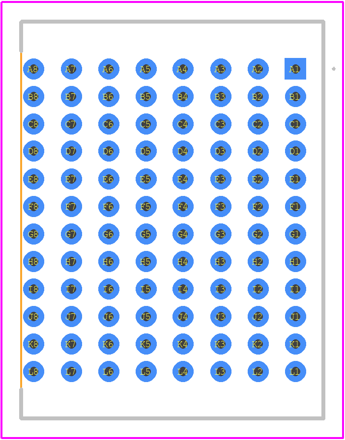 2065387-1 - TE Connectivity PCB footprint - Other - Other - 2065387-1-7